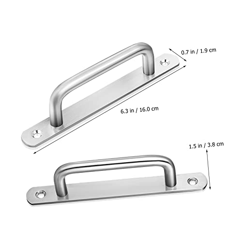 Manijas modernas de aleación de aluminio para puertas correderas y armarios 8