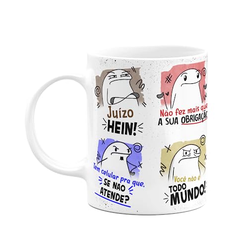 Caneca com frase divertida
