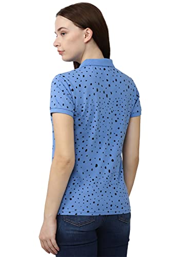 Image of Van Heusen Women's Cotton Regular Fit Polo T-Shirt