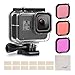 iTrunk Accessories for Gopro Hero 8 Black Kits with Waterproof Protective Housing Case + 3 Pack Diving Filter+ 12 PCS Anti-Fog Insert Kits for Gopro Hero 8 Action Camera