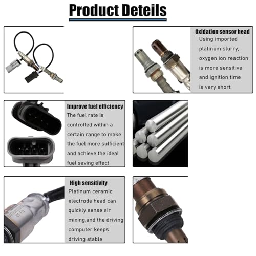 Sonde lambda pour Buick Regal 2014-2017 capteur d'oxygène amont et aval