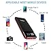 Uyiton Power Bank 24000mAh Portable Charger Huge Capacity Dual USB External Battery Packs Portable Phone Charger Battery Backup Compatible More The Android Smart Phone,Tablets and Others