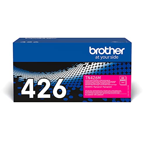 Brother TN426M | Toner originale | Altissima capacitĂ | Colore Magenta | fino a 6500 pagine | per stampanti HLL8360CDW/MFCL8900CDW