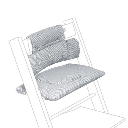 Tripp Trapp Cojín Clásico, Nordic Blue - A Juego Con La Silla Tripp Trapp Y La Trona Para Mayor Apoyo Y Comodidad - Lavable A Máquina - Para T Tripp Trapp Cojín Clásico, Nordic Blue - A Juego Con La Silla Tripp Trapp Y La Trona Para Mayor Apoyo Y Comodidad - Lavable A Máquina - Para T