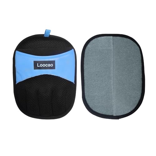 Removedor de pelo electrostático LOOCAO: pack de 2 almohadillas con correa para sofá 4