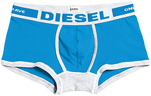 Diesel Men's Hero Fresh and Bright Cotton Modal Trunk, Aqua, X-Large