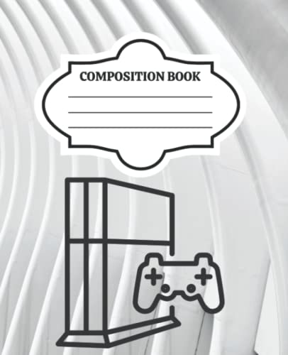 Video Game Composition Notebook: Nice Wide Ruled Notebook for Students, Video Games Players and Gaming Lovers image 2