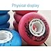 JCXYL EV 88A Inline Skate Wheels 72mm 76mm Roller Hockey Skates Replacement Wheels for Indoor Outdoor Skating Accessory 4 Pack,Blue,76mm