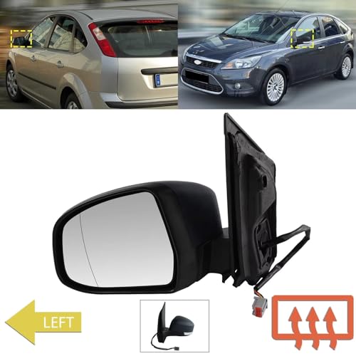 Rétroviseur extérieur gauche Focus Mk2 2008-2012 glace miroir électrique