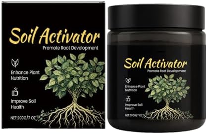 Soil Pro Activator, 7 Fl Oz Soil Activator for Plants, Water-Soluble Formula, Enhance Growth for Vegetables & All Plants 1pcs