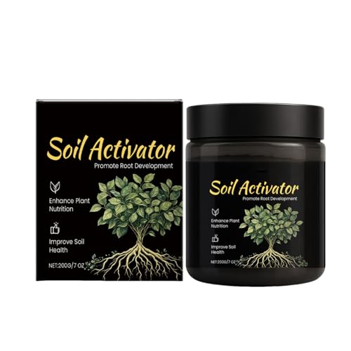 Soil Pro Activator 7 Fl Oz Soil Activator for Plants Water-Soluble Formula Enhance Growth for Vegetables & All Plants (1pcs)