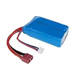 Plug and Easy Out et capacité rechargeable 7 4V 1500mAh utilisation suffisamment sûre 【Construction】 - Construite avec des matériaux de haute qualité, notre batterie de rechange A959-B est conçue pour la durabilité et la longévité. Il résiste aux rigueurs utilisation en extérieur tout en offrant des performances constantes. Cela signifie moins de remplacements et plus de plaisir, ce qui en fait un choix économique pour les passionnés de RC à la recherche de fiabilité. Batterie LiPo 7,4 V 1