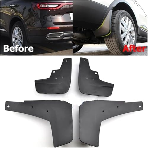 Garde-boue Koleos rigides moulés - Bavettes de protection aile avant et arrière - 2