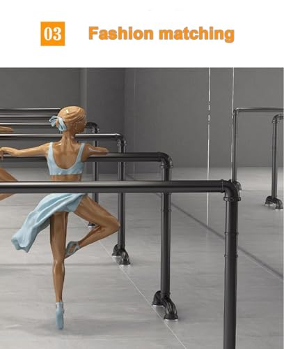 Poteau de danse en acier avec finitions soignées et base stable