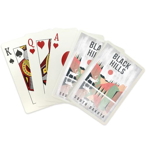 Baraja de poker Black Hills South Dakota 52 cartas miniatura 2