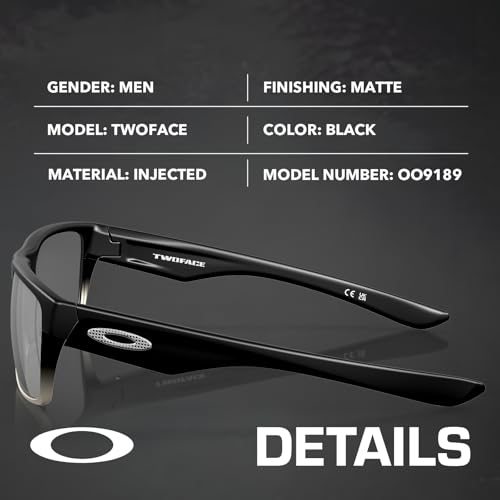 Image of Oakley TWOFACE MACHINIST COLLECTION OO9189 Sunglasses With Official Kit | Non-Polarized, Men's Sunglasses