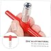 YARNOW Zinc Alloy Drum Key with Silicone Cover Non-slip Shape Wrench Tool for Percussion Drum Tuning Repair Accessory Red