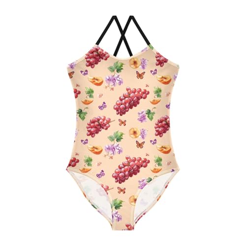 KLL Swimsuits for Girls 1 Piecing Swimwear Girls Bathing Suits