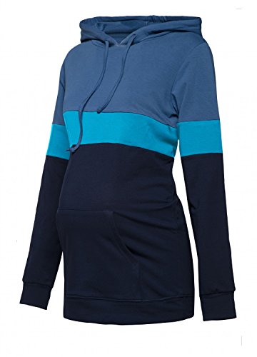 HAPPY MAMA. Donna Felpa Cappuccio l'Allattamento