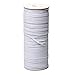 Produktbild LASPERAL 200 Yard Elastisch Band Zum Nähen und Handwerk Perlenschnur Elastisch Flach Band für Bekleidung Gummiband Dehnbar Schnur für Röcke und Hosen Hosenbund