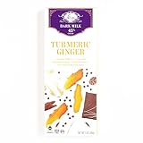 Vosges Turmeric Ginger Chocolate Bar 3 oz each (1 Item Per Order, not per case)