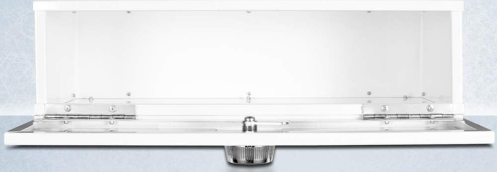 Summit Appliance LockBoxWKit Interior Locking Compartment with Combination Lock and Front Windows for Use with Select Accucold and Summit Refrigerators, Two Keys Included