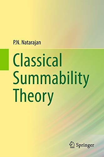Buy Classical Summability Theory — BookShops.in