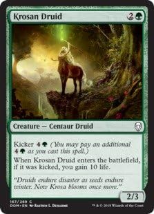 Krosan Druid - Foil - Dominaria