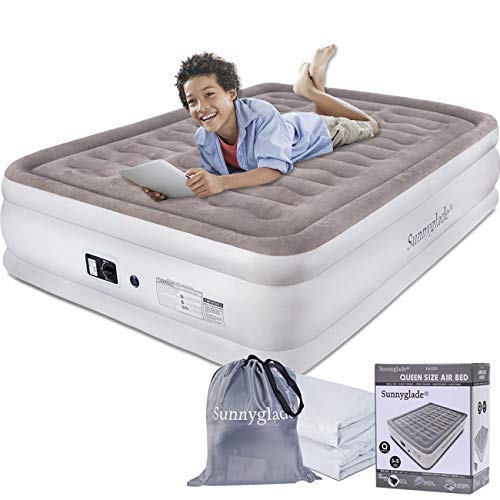 Buy Sunnyglade Queen Size Air Mattress with Builtin Electric Pump