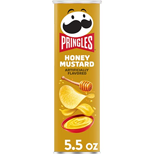 Image of Pringles Potato Crisps, Honey Mustard - 165 Gram