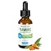 Turmeric Liquid - Highest Potency 800mg - Liposomal Tumeric Drops with BioPerine Black Pepper Extract - Antioxidant, Pain Relief, Joint Support - Turmeric Root Curcumin - Non-GMO 2oz