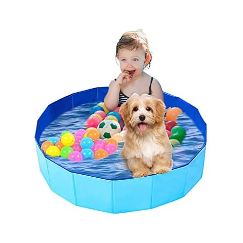 Piscina portátil para perros segura y antideslizante Cover