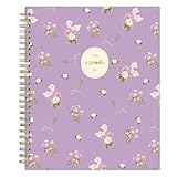 2026-2027 Blue Sky Sincerely Jules Becca Purple 7' x 9' Academic Year Weekly & Monthly Planner, Plastic Cover (159086)