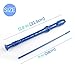 Mr.Power Soprano Recorder German Style C Key 8 Holes Easy Instrument for Beginners School Student Home Entertainment (Blue)