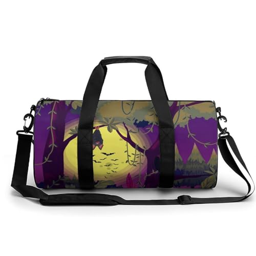 Sac de voyage duffel Lune De Nuit pour randonnée et camping