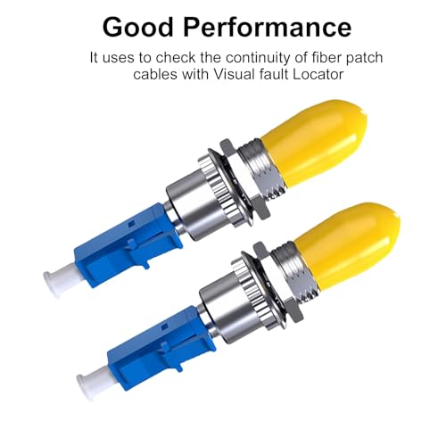 Adaptateur hybride LC vers ST monomode avec virole haute précision