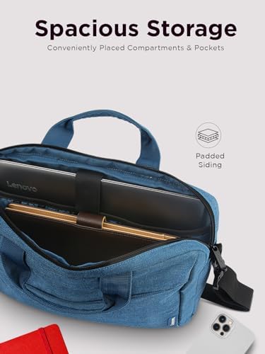 Lenovo T210 torba na laptopa/aktówka - 39,6 cm (15,6"), Casual Toploader - niebieski, 15.6 inches