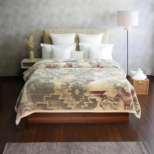 Image of MYTRIDENT Classic Plushmare Double Blanket, Davian