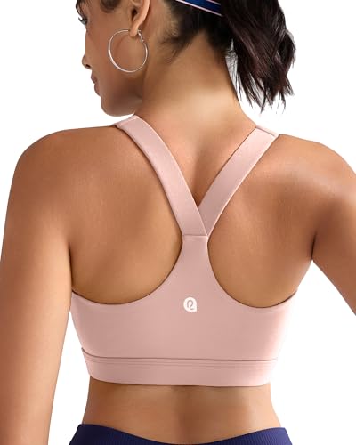 Image of RUNNING GIRL Sports Bras for Women, Molded Cup High Impact Sports Bra Workout Bras for Women High Support Racerback