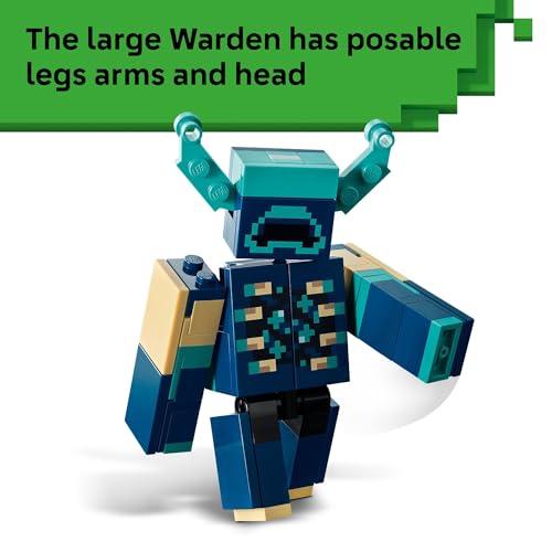 LEGO Minecraft The Warden Encounter Kids Toy - Collectible Building Set for Boys and Girls 7+- with Silent Ranger Minifigure - Great Birthday Gift for Gamers and Kids Who Love Minecraft Toys - 21274 - image 6