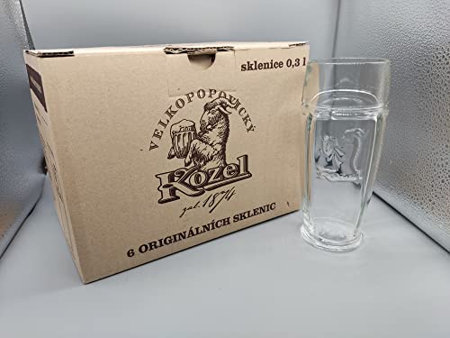 Set de 6 vasos para cerveza Kozel 0.3 L miniatura 2