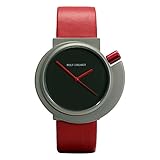 rolf cremer damenuhr turn rotes Lederarmband (Ersatzbänder noch Jahre nachbestellbar)