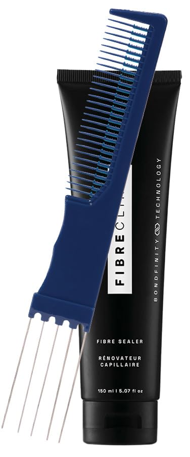 Fibre Sealer 5.07 oz and Dual Purpose Comb | Professional Hair Treatment for Smooth, Strong, and Healthy Hair