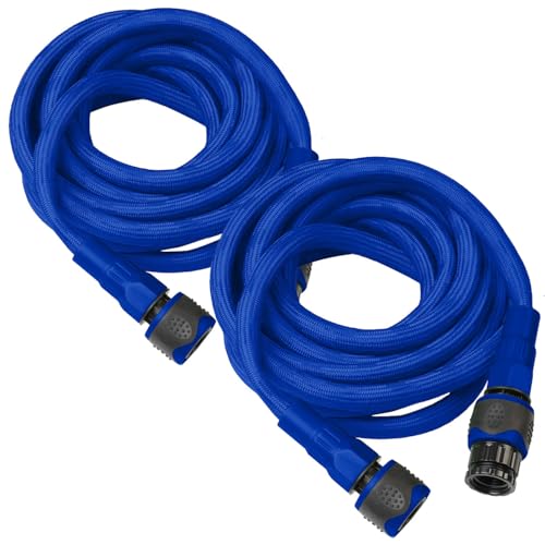 Semptec Urban Survival Technology Schlauch: 2er-Set Wasserschlauch in Lebensmittelqualität, 5 m (Wasserschlauch lebensmittelecht, Camping Zubehöre Wohnmobil, Kanister)