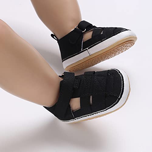 Kids Summer Shoes Boys And Girls Sandals Hollow Upper Design Breathable And Comfortable Hook Loop Easy To Wear Baby Shoes3