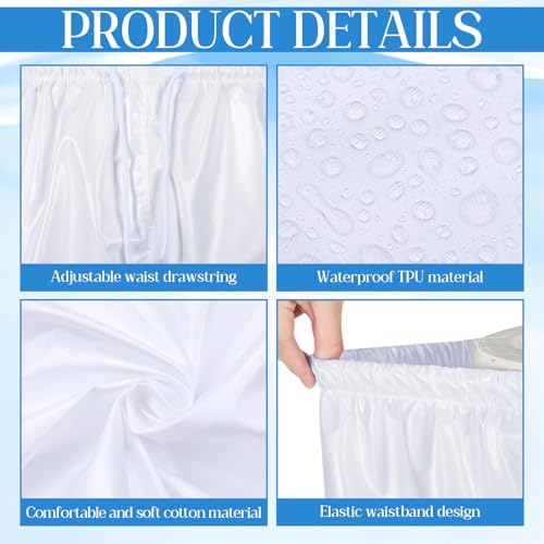 Couvre-couche lavable adulte réutilisable et imperméable taille L - 4