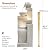 42.52" Outdoor Garden Water Fountain with Lights 4 Tiers Cascading Large Waterfall Floor Standing Fountain for Patio, Backyard, Deck, Porch and Home Art Decor