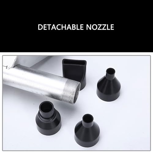 Pistolet à joint pour mortier en acier inoxydable robuste avec embouts interchangeables