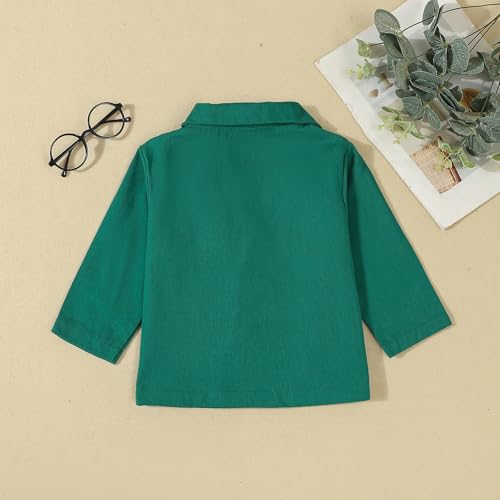 Baby Boy Girl Coat Toddler Golf Clothes Long Sleeve Lapel Button Down Tops Infant Spring Sport Jacket 9M-3T3