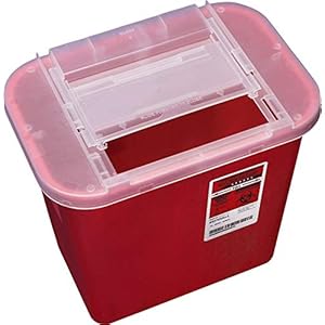 31142222 SHARPS-A-GATOR Sharps Containers, 2 Gallon – 20 CaseF